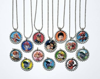 Paw Patrol Rubble PERSONALIZED necklace Paw Patrol Rubble PERSONALIZED necklace