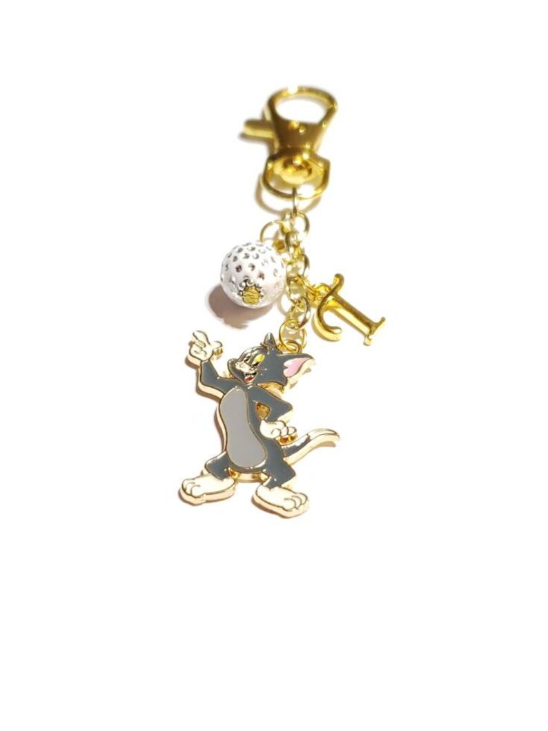 Tom and Jerry Keychain Personalized Keychain Disney Etsy