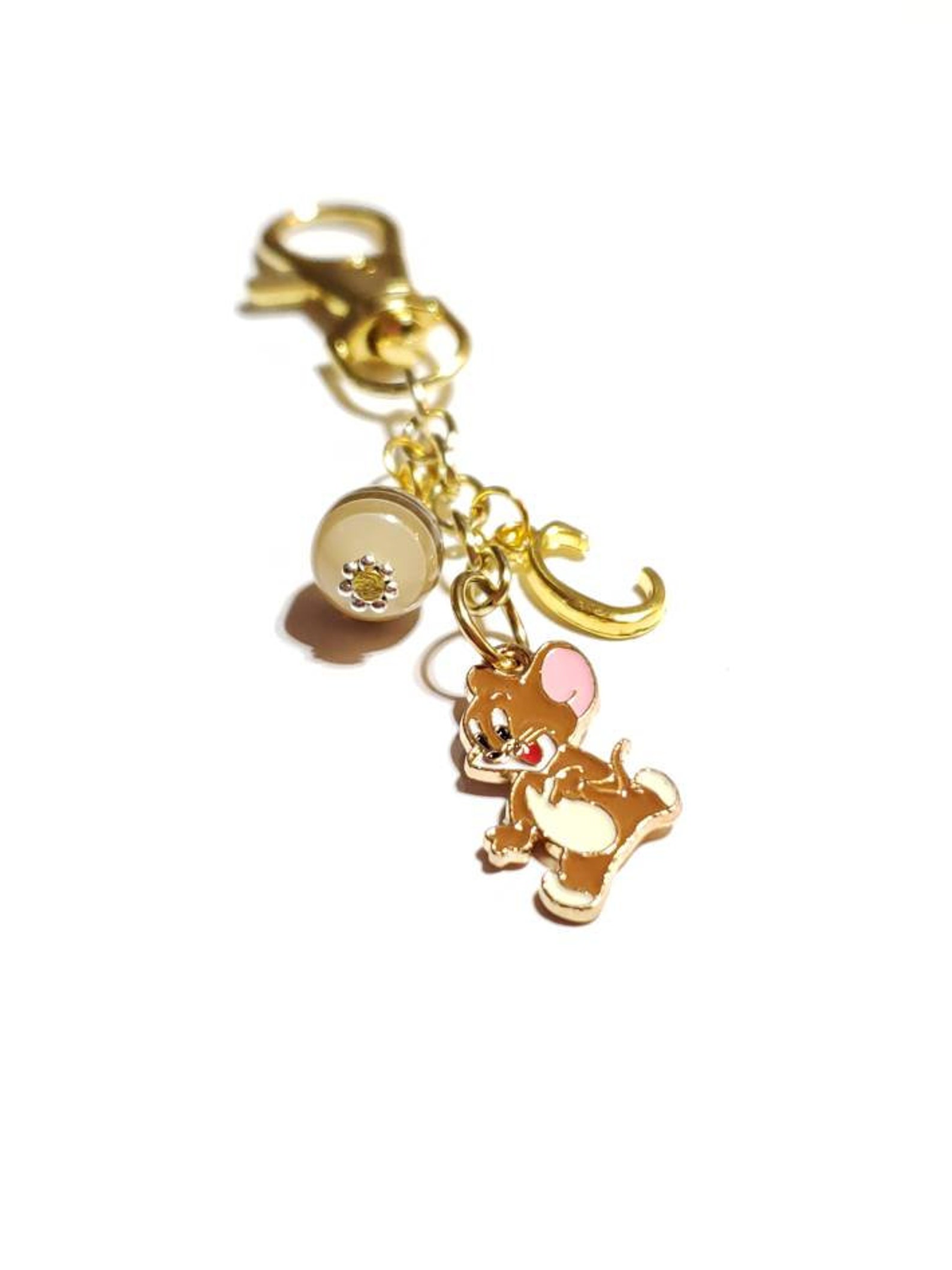 Tom and Jerry Keychain Personalized Keychain Disney Etsy