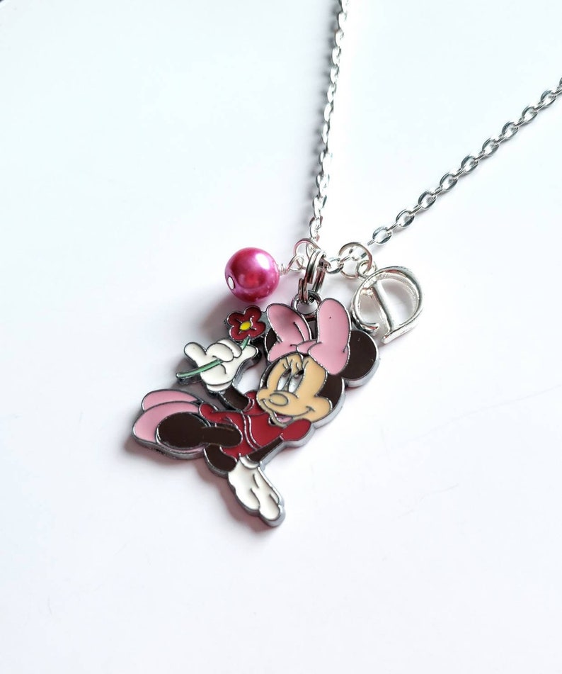Personalized Minnie Mouse Necklace for Girls Gift Ideas for Etsy