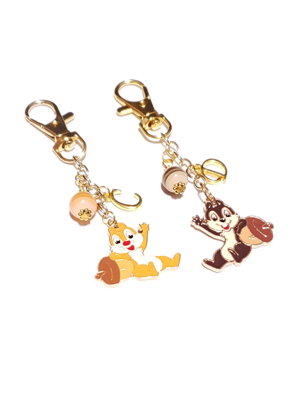 Chipmunk keychain personalized dale keychain gift ideas for Etsy