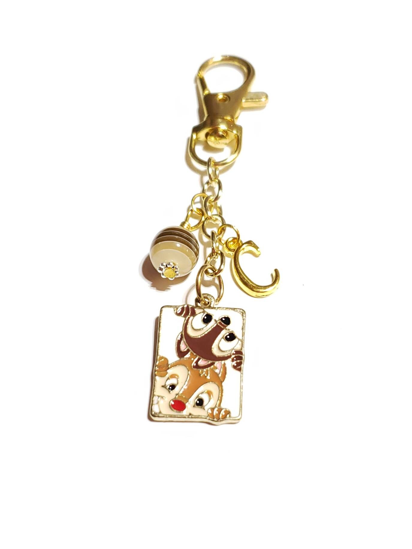 Personalized Chipmunk Keychain Disney Keychain Chip N Dale Etsy UK