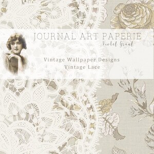 Vintage Paper Lace Printable Designs ~ Digital Download