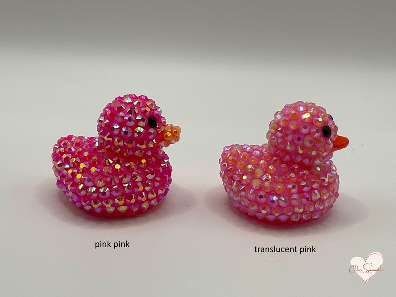 Mini Rhinestone Duck | Bedazzled 1.5 Inch Jeep Ducks | Cheer Duckies ...
