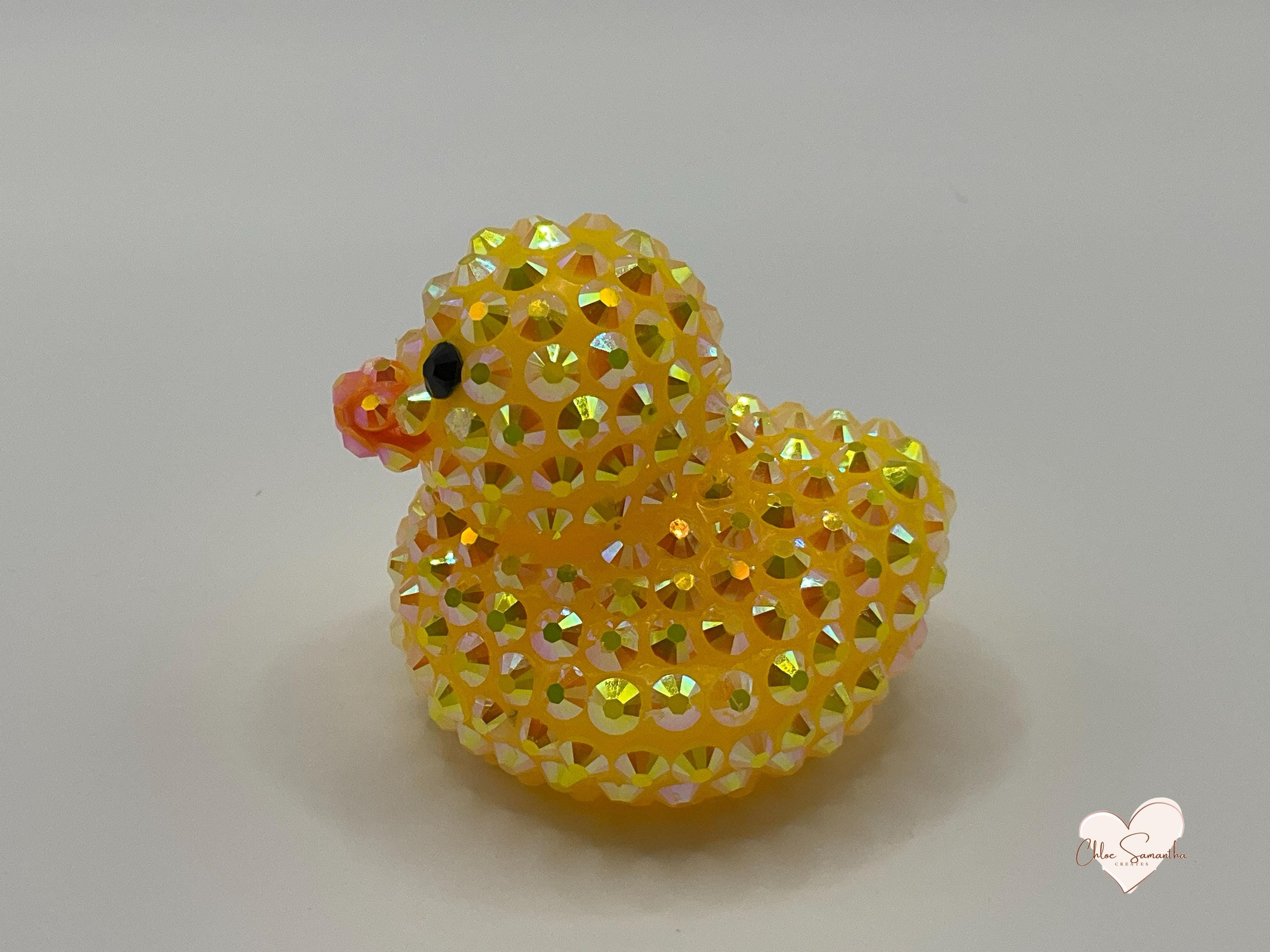 Mini Rhinestone Duck | Bedazzled 1.5 Inch Jeep Ducks | Cheer Duckies ...