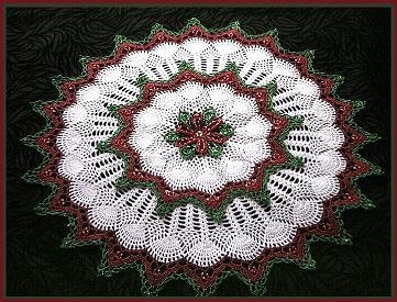30 Beaded Crochet Patterns to Add Sparkle, Texture, and Giftable Charm 11 Christmas Bead Crochet Snowflake and Poinsettia Pattern Set