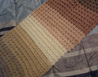 Waffle Stitch baby blanket