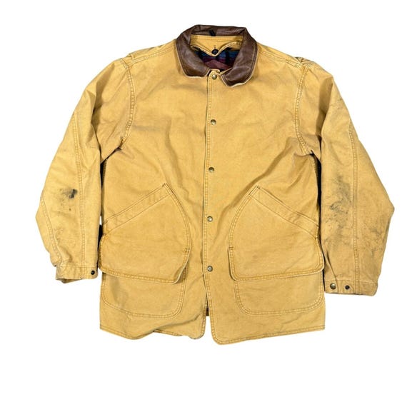 Vintage Flannel Lined Woolrich Coat Jacket USA Ma… - image 1