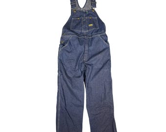 Size S/M Vintage 1930s 1940s Oshkosh “allover” 4 Button Sides