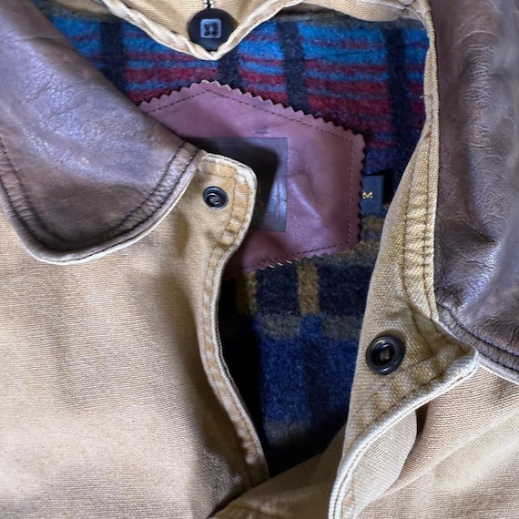 Vintage Flannel Lined Woolrich Coat Jacket USA Ma… - image 5