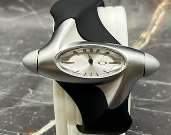 Futuristic Watch – Oakley Torpedo Inspired Y2K Cyberpunk Techwear Wristwatch