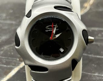 Futuristisk Blade Estetisk Klocka - Oakley Blade Inspirerad Design - Y2K Techwear Armbandsur