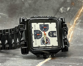 Oakley Minute Machine-inspirerad kronografklocka Y2K Techwear industriell design