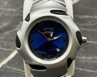 Futuristisk Blade Estetisk Klocka - Y2K Techwear Armbandsur Arkivinspirerad Design