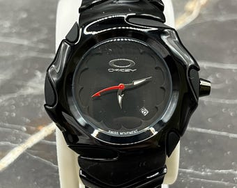Futuristisk Blade Estetisk Klocka - Oakley Blade Inspirerad Design - Y2K Techwear Armbandsur