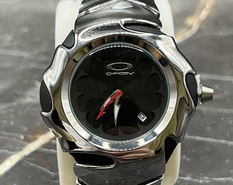 Futuristisk Blade Estetisk Klocka - Oakley Blade Inspirerad Design - Y2K Techwear Armbandsur