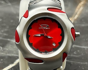 Futuristisk Blade Estetisk Klocka - Oakley Blade Inspirerad Design - Y2K Techwear Armbandsur