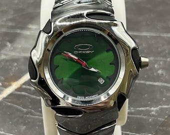 Futuristisk Blade-klocka - Oakley Blade-inspirerad design - Y2K Techwear-armbandsur