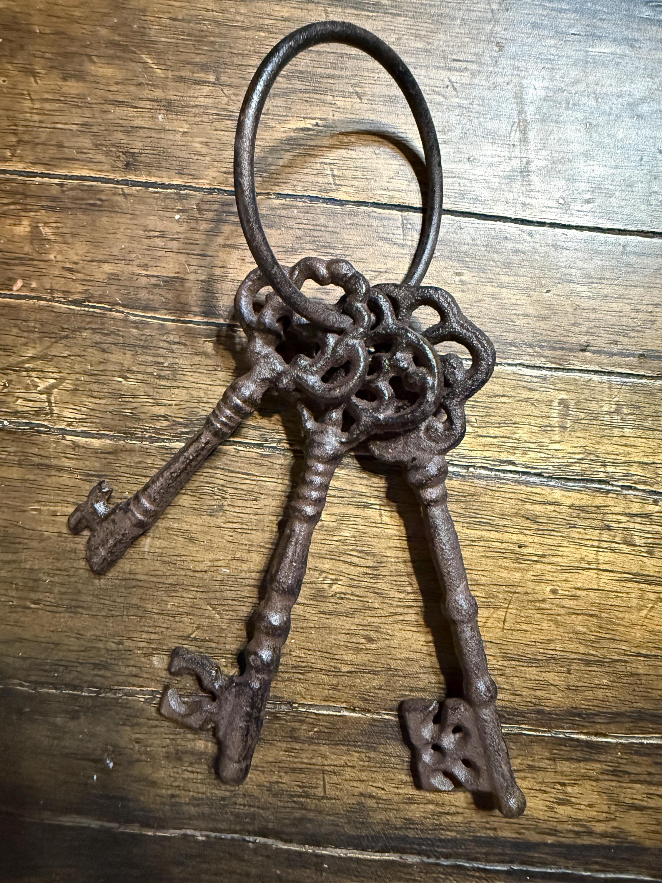 Antique Iron Keys - Etsy