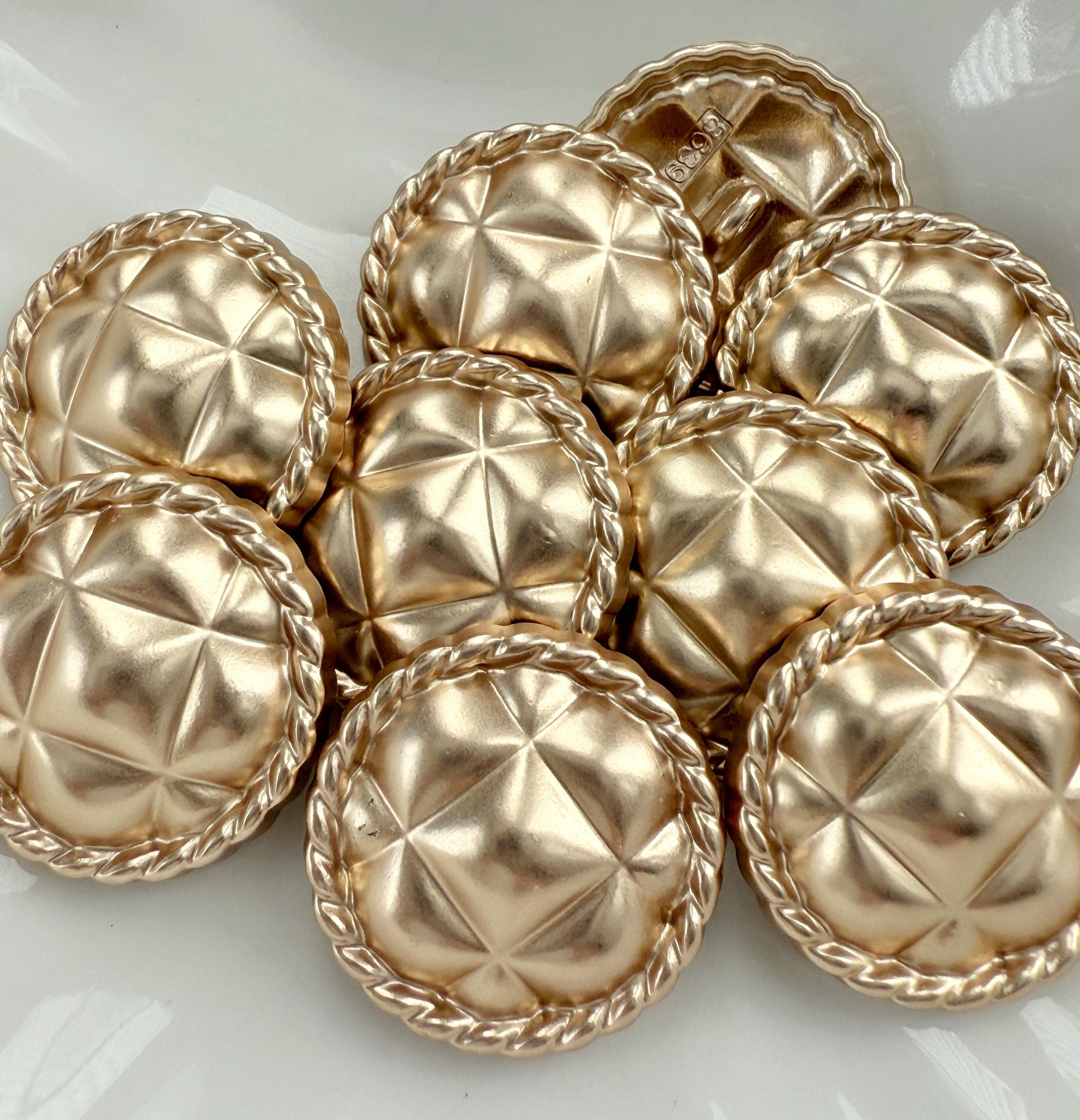 Broche Fantaisie Or Et Strass - Style Schiaparelli - Forme Trou De Serrure - Bijou Neuf Sans Emballage