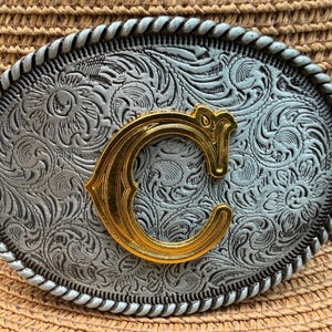 Letter C Belt Buckle - Etsy display picture 1