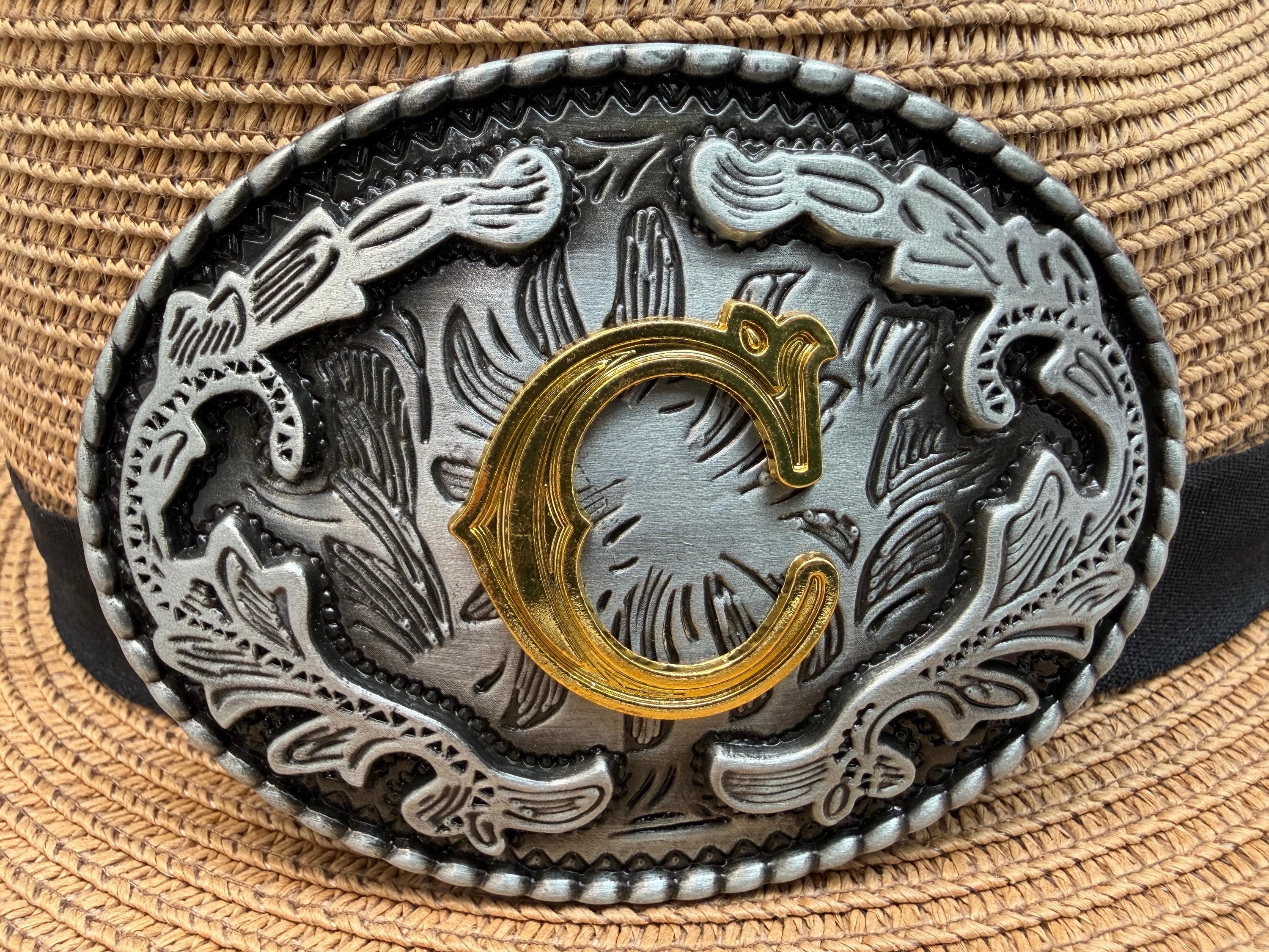 Mens Belt Buckle Letter C - Etsy