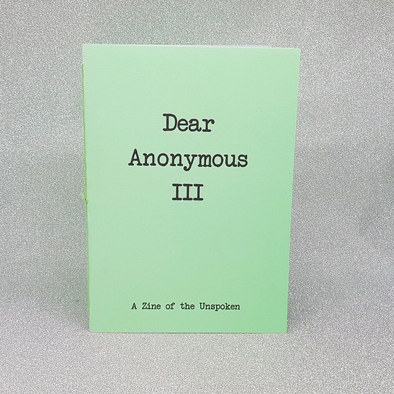 book of anonymous letters site