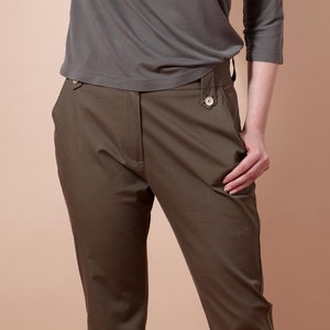 EASY FIT stretchy cotton twill | four colors | lovely to sew cotton