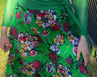 FLOWER JAZZ woven viscose fabric | Lenzing EcoVero viscose fibers