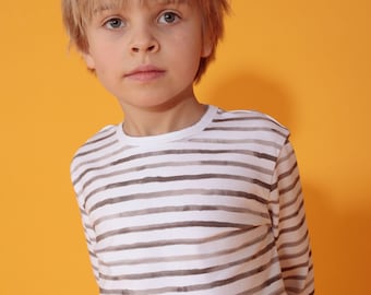 PAINTBRUSH STRIPES cotton jersey | made in EU and oekotex 100 certified
