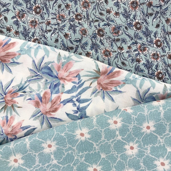 VINTAGE FLORALS Viskose-Kreppstoff | Ottobre design® 2/2023