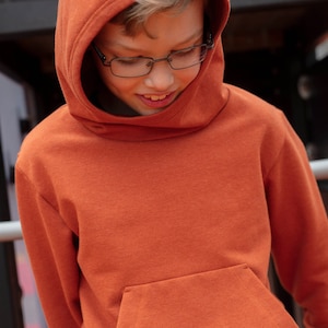ELLA MELANGE brushed sweatshirt knit