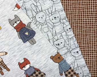 SWEATER WEATHER cotton sweatshirt knit