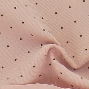 PRINTED COTTON BABYCORD in four colors | light weight cotton corduroy