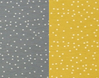 Jersey de algodón orgánico TINY DOTS / diseño OTTOBRE® / ¡Jersey de alta calidad, suave y duradero para camisetas, leggings, túnicas!