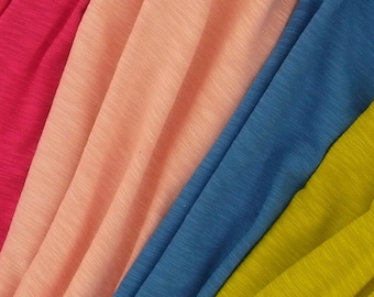 MILENA viscose slub jersey  [ SALE! ]  | single jersey with beautiful structure