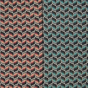 RETRO LEAVES viscose jersey | OTTOBRE design® | quality viscose jersey made in Eu