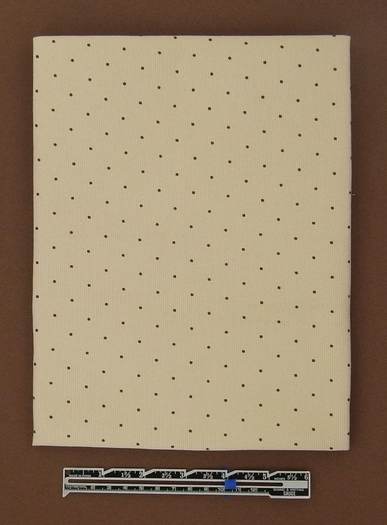 DOTS printed cotton babycord