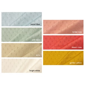 POINTELLE super soft rib knit