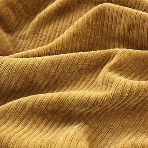 CHRIS soft and  comfy velour knit | for sweatpants and sweathirts | for a cosy home dress or for leggings | ochre and black