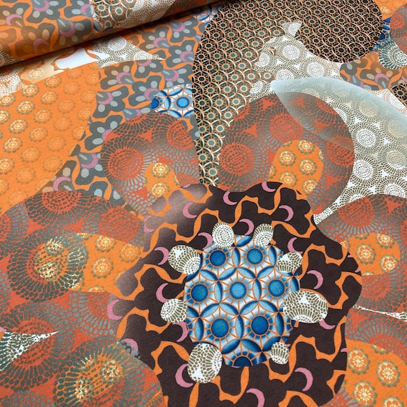 MALEREI viscose jersey | FLOWER power print in two colorways! |  OTTOBRE design®