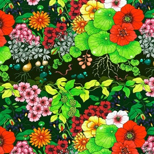 GARDEN organic cotton jersey