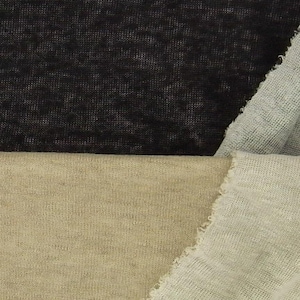 STRICK linen double face knit