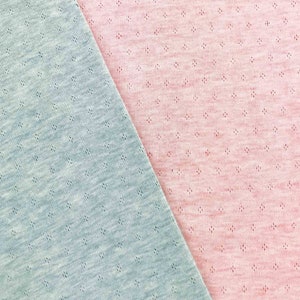 SALE! POINTELLE mélange cotton jersey | OTTOBRE design®