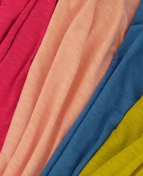 MILENA viscose slub jersey  [ SALE! ]  | single jersey with beautiful structure