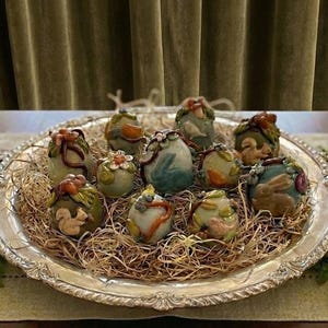 Handcrafted Ceramic Eggs