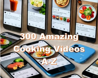 300 vídeos de culinária com receitas + bônus de quiche