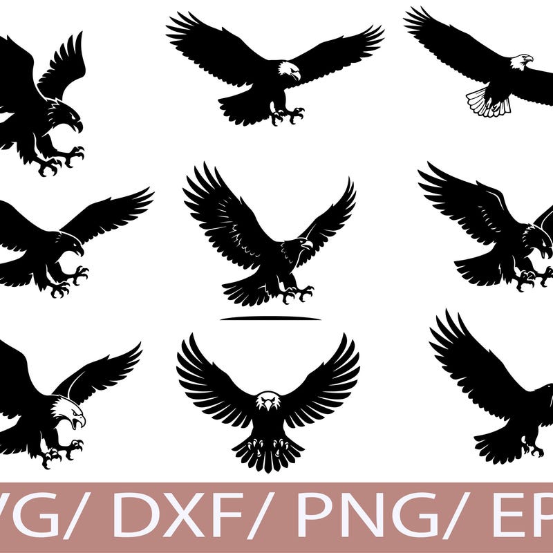 Eagle Svg - Etsy
