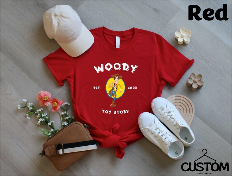 Disney Toy Story Characters Shirt, Disneyland Toy Story Family Matching T-shirt, Disney Woody Buzz Woody Jessie Slinky Aliens Rex Sweatshirt image 3