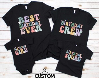 Disney Birthday Matching Shirt, Disneyland Birthday Party Sweatshirt, Birthday Girl Shirt, Birthday Boy Tee, Disneyworld Birthday Trip Tee